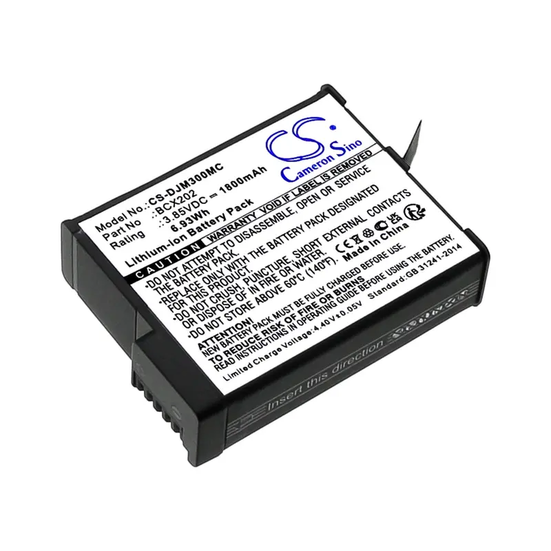 Dji Osmo Action 3 & 4 Camera Battery – 3.85V Li-Ion, 1800Mah (6.93Wh), Model Bcx202 1