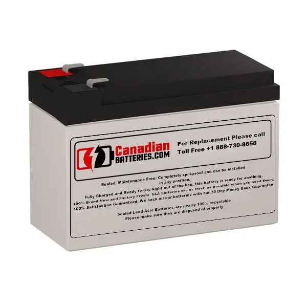 Fullriver Dc10-12 Replacement Battery – 12V 10Ah Agm Sealed Lead-Acid With F2 Terminals 1