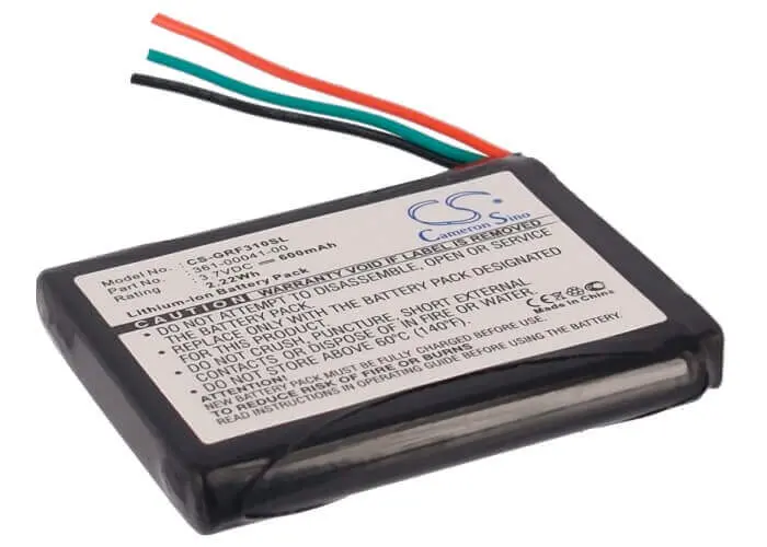 Garmin Forerunner 310Xt Gps Battery – 3.7V Li-Ion 600Mah (2.22Wh), Part 361-00041-00 1