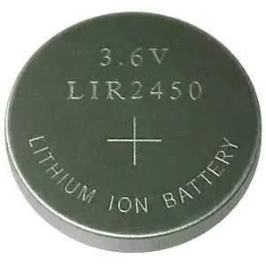 Generic Lir2450 Coin Cell Battery – 3.6V Lithium-Ion, 120Mah, 0.432Wh 1