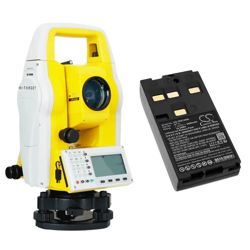 Hi-Target Zts-120 Total Station Battery – 7.4V 2600Mah Li-Ion (19.24Wh) 1