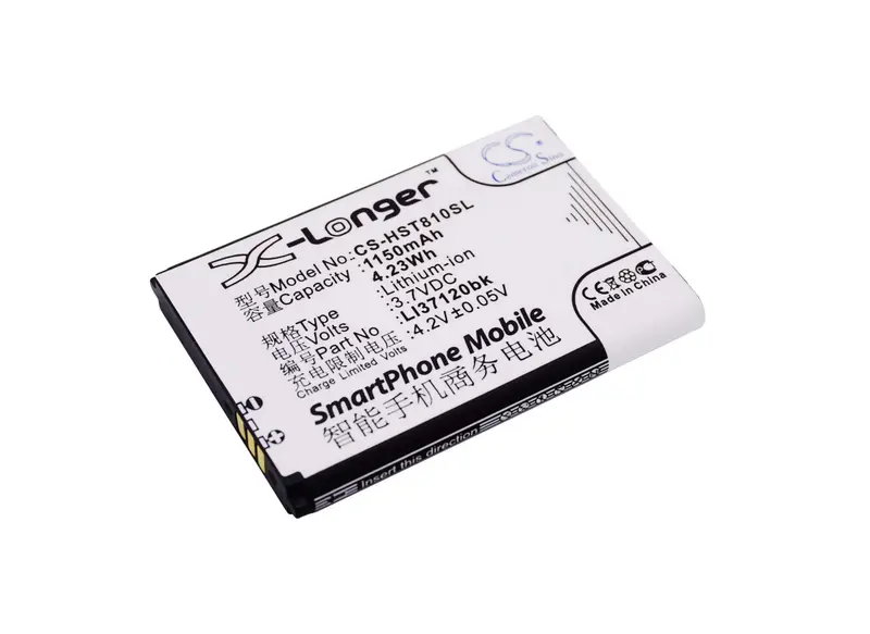 Hisense Smartphone Battery – 3.7V 1150Mah Li-Ion (4.26Wh) For Hs-T81, T81, Li37120Bk 1