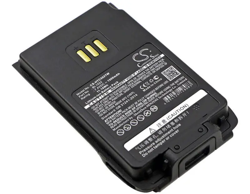 Hytera Pd500/Pd502 Two-Way Radio Battery – 7.4V Li-Ion, 1500Mah (11.1Wh), Model Bl1502 1