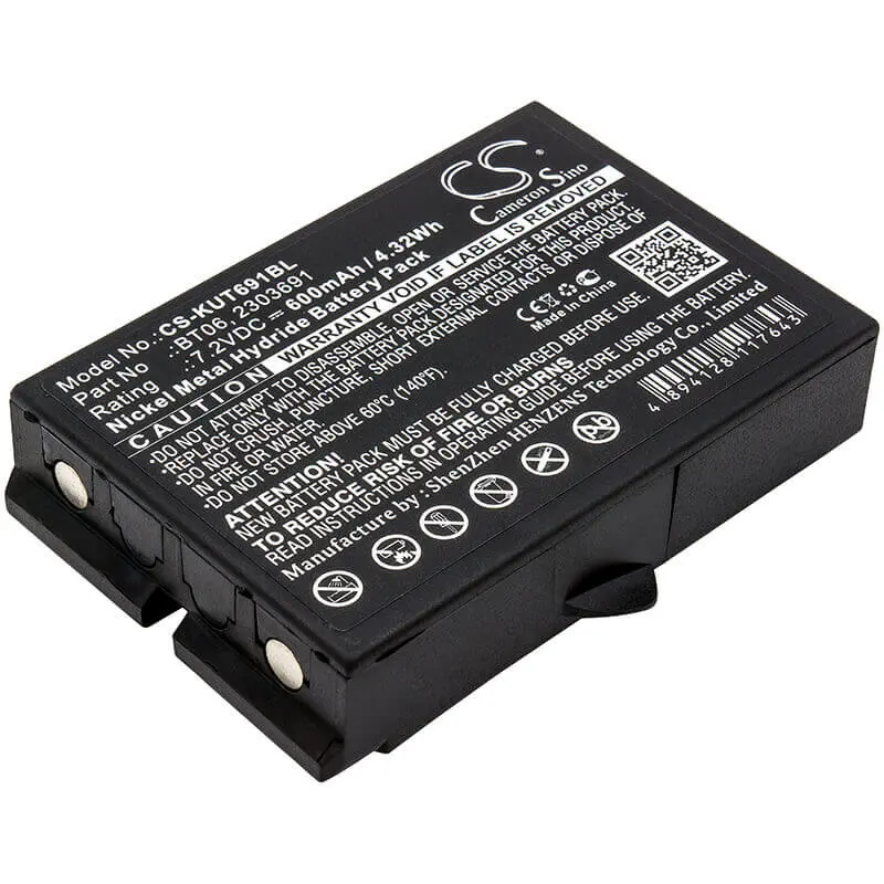 Ikusi Crane Remote Control Battery – 7.2V Ni-Mh, 600Mah, 4.32Wh (Tm60, Tm61, Tm62) 1