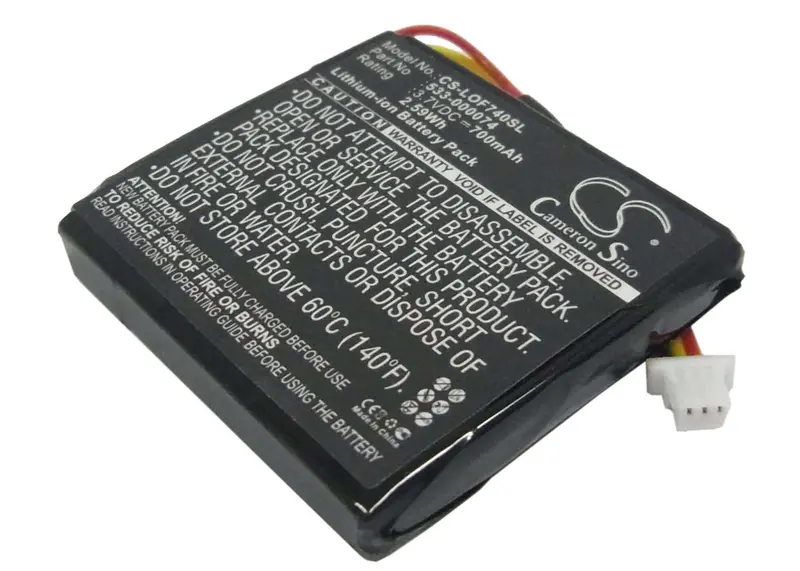 Logitech Wireless Headset Battery – 3.7V Li-Ion, 700Mah, 2.6Wh, Models F540, 533-000074, 981-000257 1