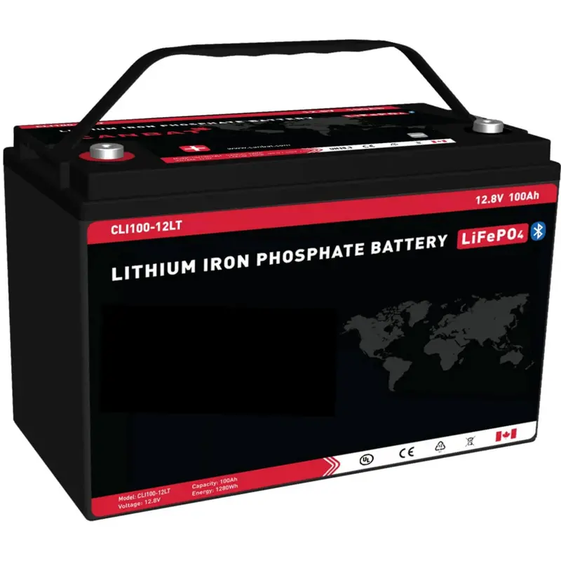 Low-Temperature Lifepo4 Battery – 12V, 100Ah With Built-In Heating System 1