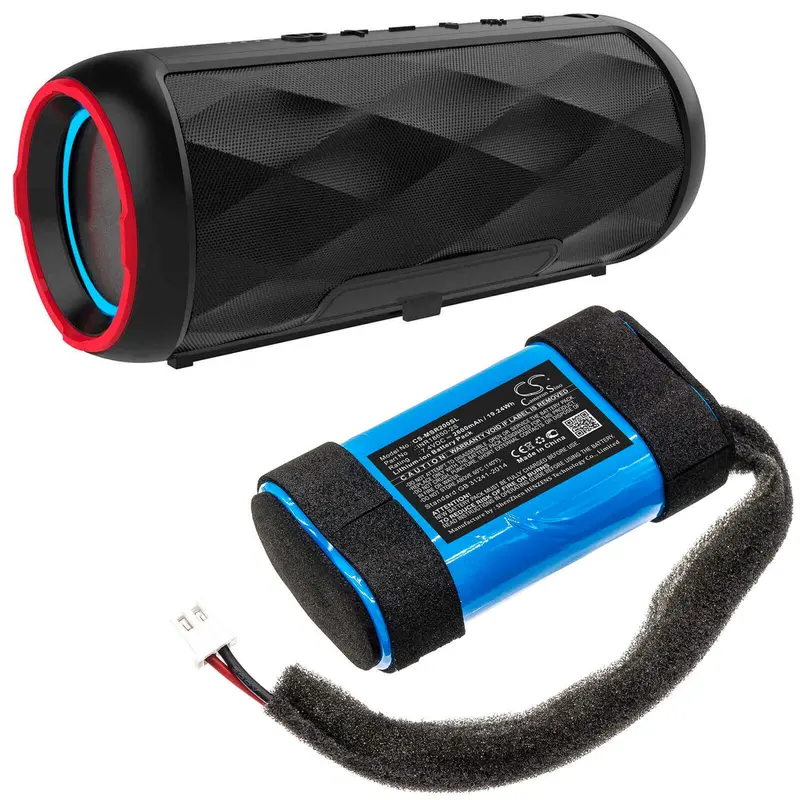 Monster Rove 2 Speaker Battery – 7.4V 2600Mah Li-Ion (19.24Wh) Portable Audio Power Cell 1