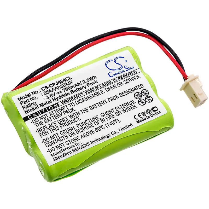Optex Ivision Wireless Intercom Battery – 3.6V 700Mah Ni-Mh (2.52Wh), Iq-Nimh-001 Replacement 1