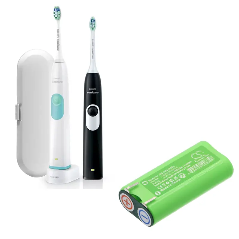 Philips Sonicare Toothbrush Battery – 2.4V 700Mah Ni-Mh (1.68Wh) For Hx6210 And 150923 Models 1