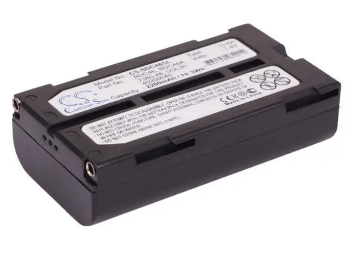 Rca/Pentax/Sokkia Equipment Battery – 7.4V, 2200Mah Li-Ion (16.28Wh), Models Da020F & 40200040 1