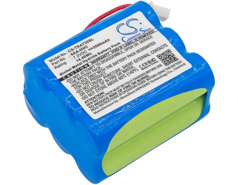 Replacement 7.2V Ni-Mh 2000Mah Speaker Battery For Tdk Life On Record A73 And A73 Boombox (14.4Wh) 1