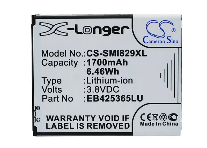 Samsung Galaxy Duos Battery – 3.8V 1700Mah Li-Ion (6.46Wh) For Eb-Bn750Bbc, Style Duos 1