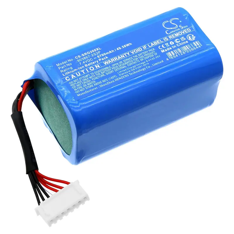 Sony Srs-Xg300 Speaker Battery – 7.4V Li-Ion, 6700Mah, 49.58Wh 1