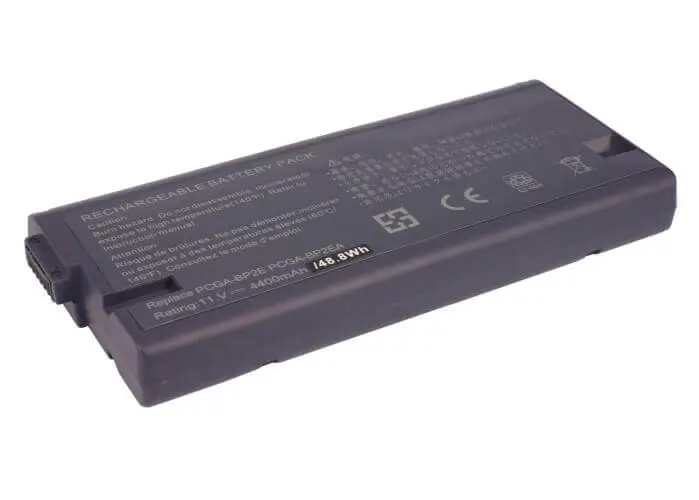 Sony Vaio Pcg-Gr Series Laptop Battery – Gray, 11.1V 4400Mah (48.84Wh), Compatible With Gr3F, Gr100, Gr114Ek 1