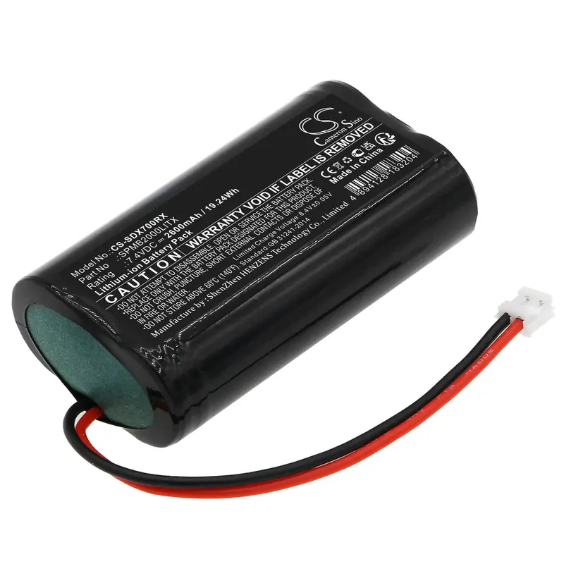 Spektrum Dx7S/Dx8 Transmitter Battery – 7.4V 2600Mah Li-Ion (Spmb2000Litx, 19.24Wh) 1