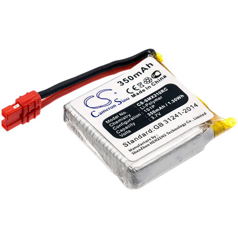 Syma X21/X21S Mini Drone Battery – 3.7V 350Mah Li-Polymer (1.3Wh) 1