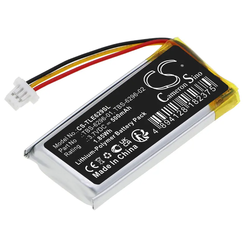 Turtle Beach Headset Battery – 3.7V 500Mah Li-Polymer (1.85Wh) For Tbs-6296-01, Elite Atlas Aero & Rx 1