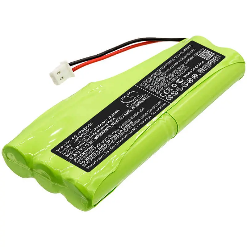 Velleman Aps230 Equipment Battery – 6.0V Ni-Mh, 1800Mah, 10.8Wh, Model Bpaps230 1